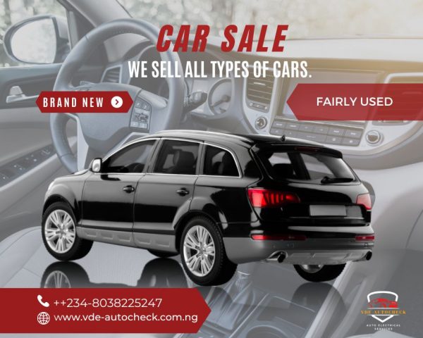 Red Grey Minimalist Modern Car Sale Facebook Post(1)